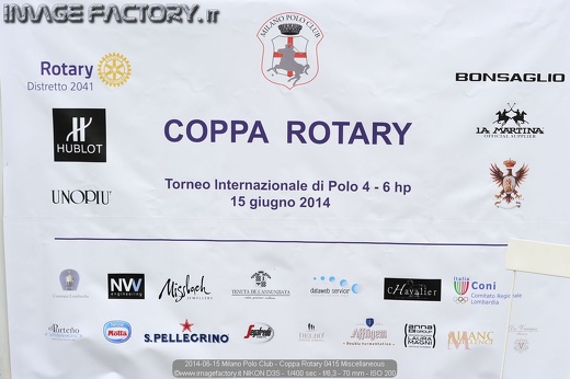 2014-06-15 Milano Polo Club - Coppa Rotary 0415 Miscellaneous